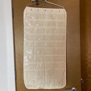 Bundle- Two Closet Hanger Jewelry Organizers. Front and back. Sold as pair.